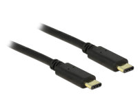 USB Kabel Delock C -> C St/St 2.00m schwarz