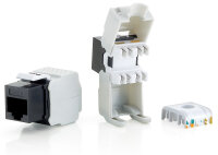 Equip Keystone Jack ungeschirmt Cat6  LSA Prem. wzf.8Stk...