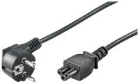 Goobay Kaltgerätekabel 1.8m Schukostecker auf IEC 320-C5 Notebook Stromkabel schwarz