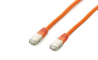 Equip Patchkabel Cat6A Plat.S/FTP 2xRJ45  0.50m  orange...