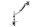 DIGITUS TIS 15"-27" 1TFT 2Gelenke weiß    Max.8KG Gasfeder