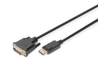 DIGITUS DisplayPortKabel DPort -> DVI(24+1) St/St 8K...