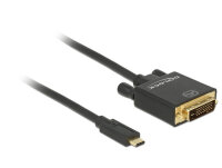 DELOCK USB-Kabel Typ C -> DVI(24+1) St/St 4K 30 Hz...