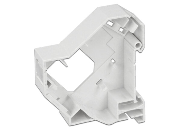DELOCK Keystone Halterung für Hutschienen 180°