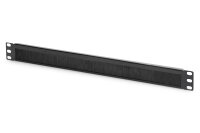 DIGITUS Kabelbürstenleiste 1HE Öffnung 24x423mm...