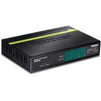 TRENDnet Switch  8 Port Gbit PoE+  61W                Metall