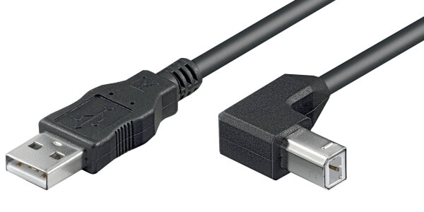 Goobay USB 2.0 A/B 5m schwarz