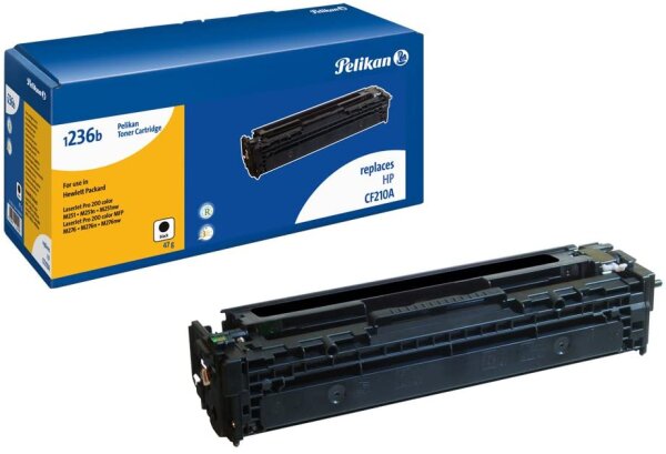Pelikan Toner HP CF210A 1236b  schwarz rebuilt