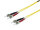 Equip Patchkabel ST->ST  2.00m Singlemode Duplex OS2    gelb Polybeutel