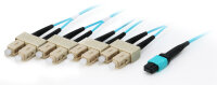Equip Patchkabel MTP->SC  10.00m  8Faser M/M     OM4...