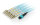 Equip Patchkabel MTP->LC   3.00m  8Faser M/M     OM4  türkis Polybeutel