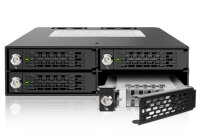 Backplane IcyDock 4x6,3cm SATAI-III/SAS in 1x5,25" HDD/SSD