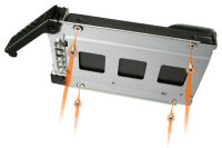 Backplane IcyDock 4x6,3cm SATAI-III/SAS in 1x5,25" HDD/SSD