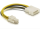 DELOCK Stromkabel P4 4pol -> Molex 4pin St/St  0.15m