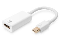 DIGITUS DisplayPort Adapter miniDPort -> HDMI St/Bu...