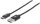 MANHATTAN USB 2.0 Typ C-Kabel C-Stecker/A-Stecker 3m schwarz