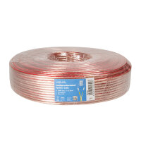Logilink Lautsprecherkabel, 2x2.50 mm2,  50 m transparent