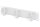 DIGITUS Rangierpanel 1HE 10" 254mm 3x Ringe grau