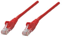 INTELLINET Patchkabel RJ45 S/FTP Cat6 Kupfer LSZH 1,5m rot