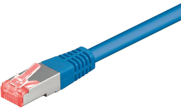 S/FTP CAT6, 20Meter blau
