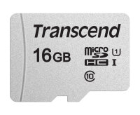SD microSD Card  16GB Transcend SDHC USD300S (ohne Adapter)