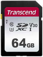 SD Card  64GB Transcend SDXC SDC300S 100/20 MB/s