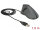 DELOCK ergonom. Maus vertikal optisch 5-Tasten + 1.8m Kabel