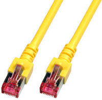 EFB RJ45 Patchkabel S/FTP Cat.6 LSZH  5.00m gelb