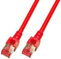 EFB RJ45 Patchkabel S/FTP Cat.6 LSZH  1.00m rot