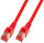 EFB RJ45 Patchkabel S/FTP Cat.6 LSZH  1.00m rot