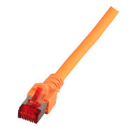EFB RJ45 Patchkabel S/FTP Cat.6 LSZH  0.25m orange