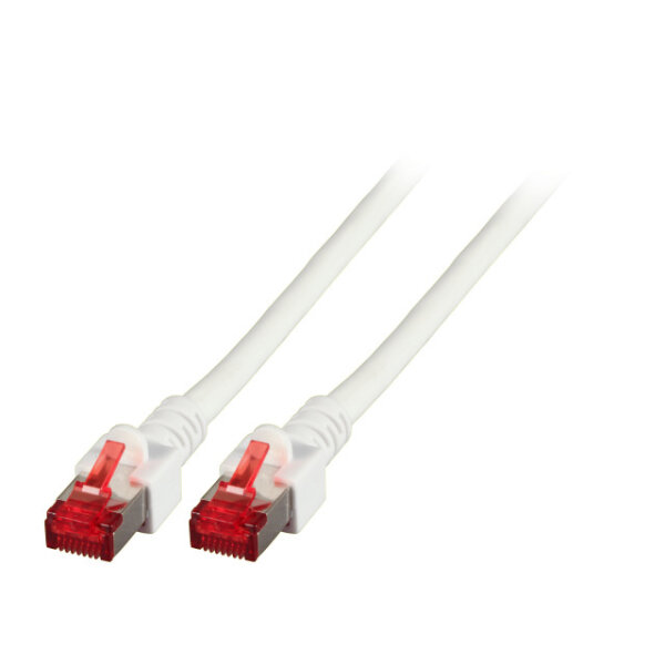 EFB RJ45 Patchkabel S/FTP Cat.6 LSZH  0.25m weiß