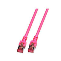 EFB RJ45 Patchkabel S/FTP Cat.6 LSZH  3.00m magenta