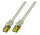 EFB RJ45 Patchk. S/FTP Cat.6A LSZH Cat.7 Rohk.  0.25m grau