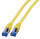 EFB RJ45 Patchk. S/FTP Cat.6A Cat7 TPE superflex 20.00m gelb