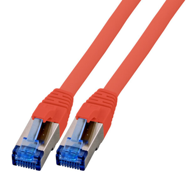 EFB RJ45 Patchk. S/FTP Cat.6A Cat7 TPE superflex  5.00m rot