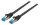 EFB RJ45 Patchk. S/FTP Cat.6A Cat7 TPE superflex  0.15m schw
