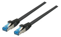 EFB RJ45 Patchk. S/FTP Cat.6A Cat7 TPE superflex 10.00m schw