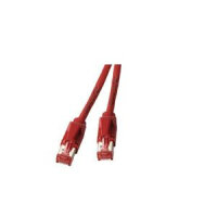 EFB RJ45 Patchkabel S/FTP Cat.6A TM21 UC900  0.50m rot