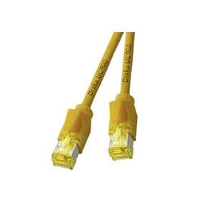 EFB RJ45 Patchkabel S/FTP Cat.6A TM31 UC900 10.00m gelb
