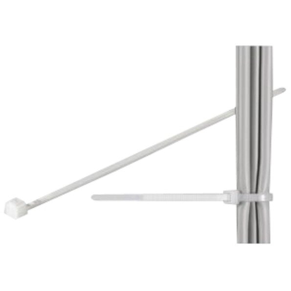 Goobay Kabelbinder 200x3.6mm 100 Stück weiß