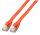 EFB RJ45 Flachpatchkabel U/FTP Cat.6A PVC  0.25m rot