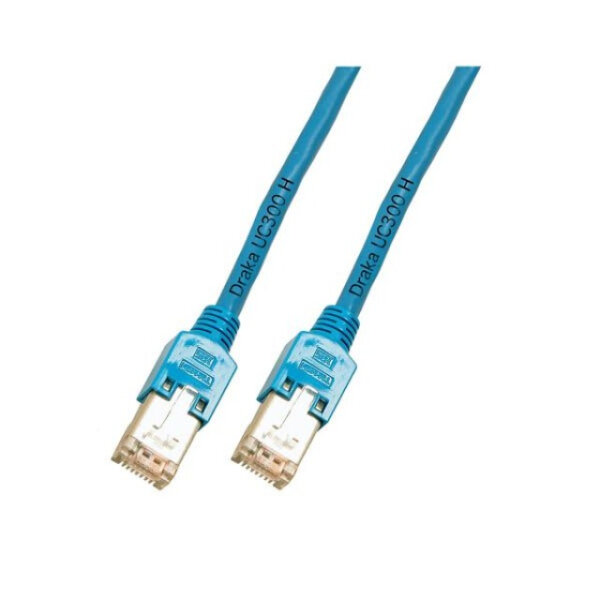 EFB RJ45 Patchkabel F/UTP Cat.5e TM11 UC300  0.50m blau