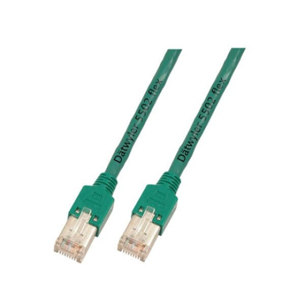 EFB RJ45 Patchk. S/UTP Cat.5e TM11 Dätw. 5502  5.00m grün