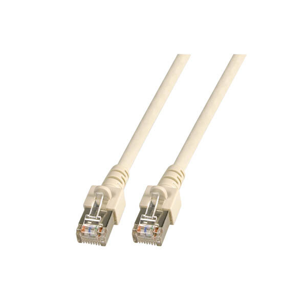 EFB RJ45 Patchkabel SF/UTP Cat.5e PVC CCA  1.00m grau