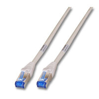 EFB RJ45 Patchkabel S/FTP Cat.6A PVC UL  1.00m grau