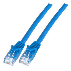EFB RJ45 Patchkabel U/UTP Cat.6 LSZH CCA 15.00m blau