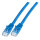 EFB RJ45 Patchkabel U/UTP Cat.6 LSZH CCA 15.00m blau