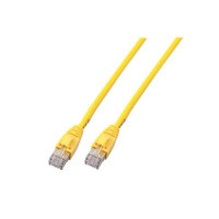 EFB RJ45 Patchkabel U/UTP Cat.6 LSZH CCA 10.00m gelb