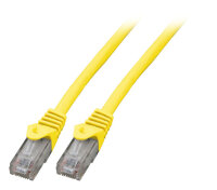 EFB RJ45 Patchkabel U/UTP Cat.6 LSZH CCA 20.00m gelb